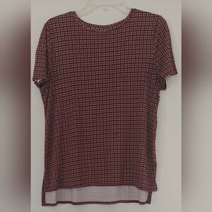 Alfani short sleeve blouse 👚